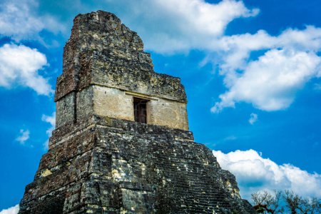 Photo for Tikal Temple, Temple of Jaguar, Temple of the Sun God in Guatemala - Royalty Free Image