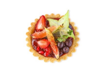 Téléchargez les photos : Vue rapprochée de délicieux dessert sucré - en image libre de droit