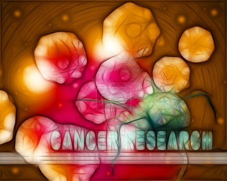 Téléchargez les photos : RECHERCHE SUR LE CANCER, illustration 3d - en image libre de droit