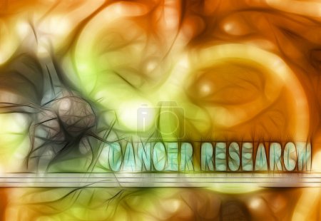 Photo for CANCER RESEARCH, 3d illustration - Royalty Free Image