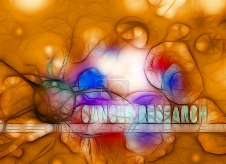 Photo for CANCER RESEARCH, colorful image - Royalty Free Image