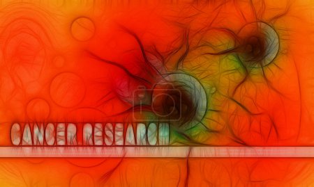 Photo for CANCER RESEARCH, 3d illustration - Royalty Free Image
