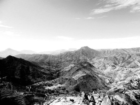 Photo for Beautiful and scenic view of the mountains around Eritrea - Royalty Free Image