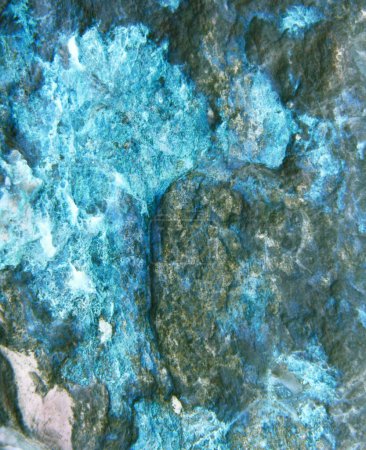 Foto de Patrón de piedra colorido, primer plano, fondo abstracto - Imagen libre de derechos