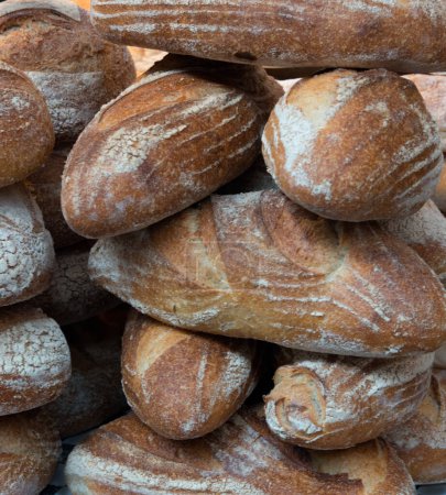Photo for Sour Dough Loaves, close up - Royalty Free Image