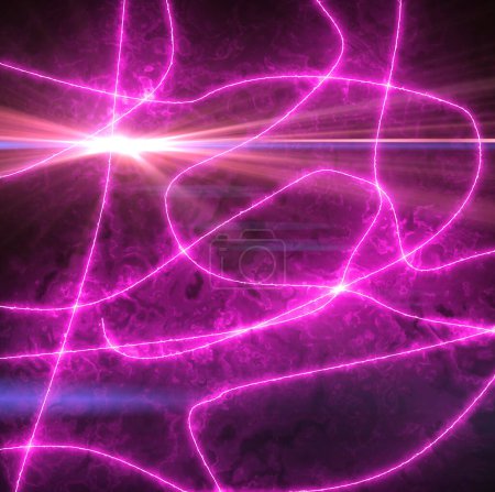 Photo for Glowing spiral Shine round of line - Royalty Free Image