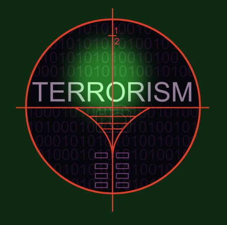 Téléchargez les photos : Terrorisme col blanc criminalité cybersécurité - en image libre de droit