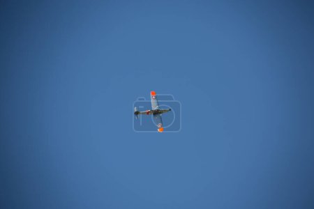 Photo for Aircraft in the air over sports airfield Wenden - Royalty Free Image