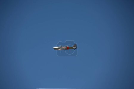 Photo for Aircraft in the air over sports airfield Wenden - Royalty Free Image