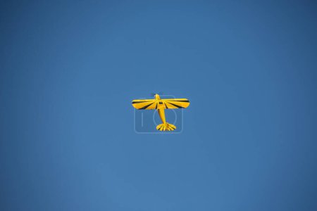 Photo for Aircraft in the air over sports airfield Hnsborn - Royalty Free Image