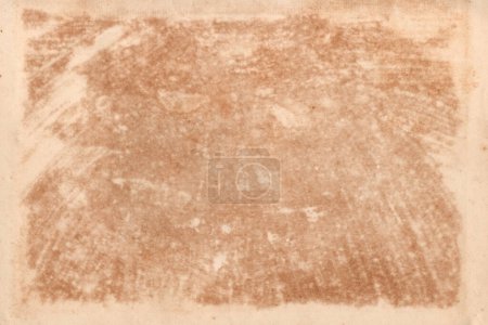 Téléchargez les photos : Texture brune affligée fond papier blanc - en image libre de droit