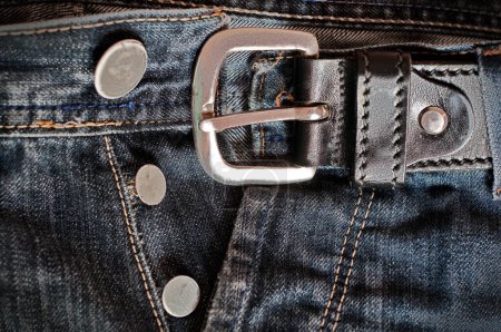 Photo for The Jeans and belt - Royalty Free Image