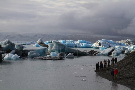 Foto de La increíble Laguna Glaciar Jokulsarlon - Imagen libre de derechos