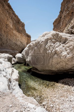 Téléchargez les photos : Rivière de Wadi Bani Khalid, Oman - en image libre de droit