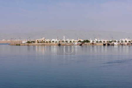 Téléchargez les photos : Vue du quartier d'Ar Rachah, Sur, Sultanat d'Oman - en image libre de droit