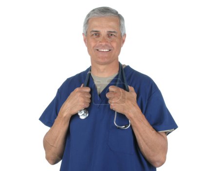 Photo for Doctor in Scrubs. Healthcare and medicine concept - Royalty Free Image