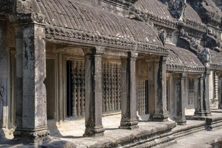 Photo for Portico to the gate house at Angkor wat. - Royalty Free Image