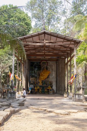 Photo for The impressive entrance to the Baphuon temple mountain. - Royalty Free Image