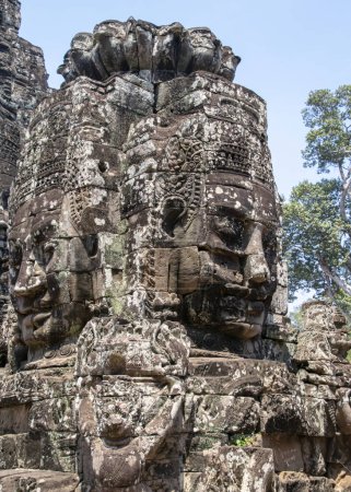 Photo for Bayon Temple ruins, travel concept - Royalty Free Image