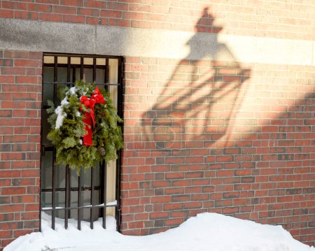 Téléchargez les photos : Rues de la ville de Boston en hiver - en image libre de droit