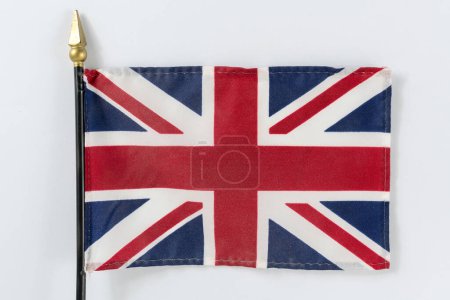 Téléchargez les photos : Drapeau Union Jack sur fond blanc - en image libre de droit