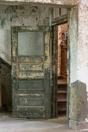 Foto de Ellis Island vista de fondo - Imagen libre de derechos