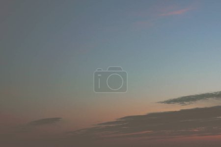 Photo for Dark tinted sky at sunset - Royalty Free Image