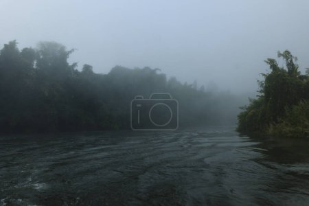Photo for Sunrise at river. Beautiful nature background - Royalty Free Image