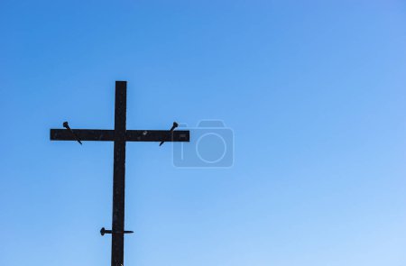 Photo for Christianity Cross religious symbol - Royalty Free Image