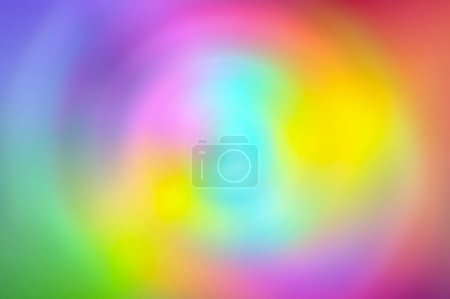 Photo for Abstract colorful radial blur background - Royalty Free Image