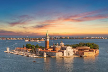 Téléchargez les photos : Ilot San Giorgio Maggiore à Venise - en image libre de droit