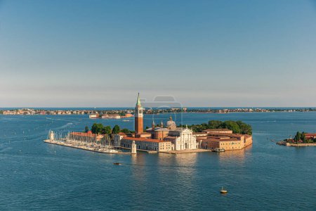 Foto de Islote San Giorgio Maggiore en Venecia - Imagen libre de derechos