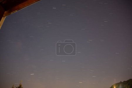 Photo for The night sky with stars - Royalty Free Image