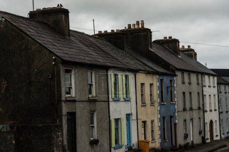 Photo for A Row of Houses - Royalty Free Image