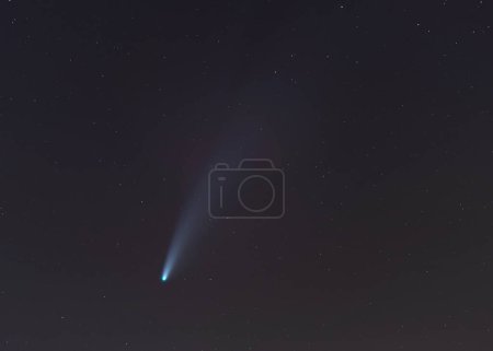 Foto de Cometa Neowise en el cielo nocturno - Imagen libre de derechos