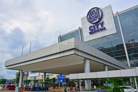 Photo for "SM City Marikina mall facade in Marikina, Philippines" - Royalty Free Image