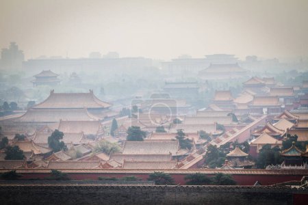Foto de La Ciudad Prohibida Histórica en Beijing - Imagen libre de derechos