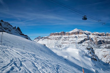 Photo for Ski resort in Dolomites, Italy - Royalty Free Image