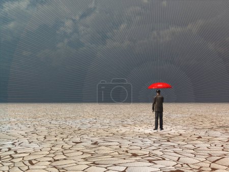 Photo for Illustration of 'Awaiting storm' - Royalty Free Image