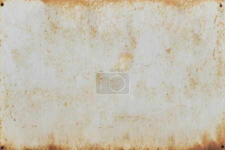 Photo for Old tin sign for text template - Royalty Free Image