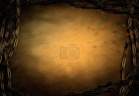 Photo for Thorn, abstract conceptual illustration - Royalty Free Image