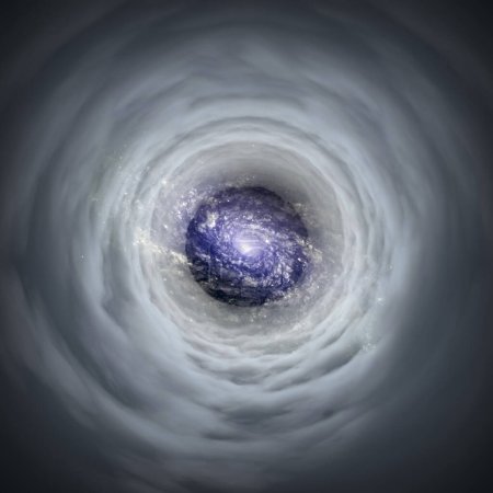 Photo for Wormhole, abstract conceptual illustration - Royalty Free Image