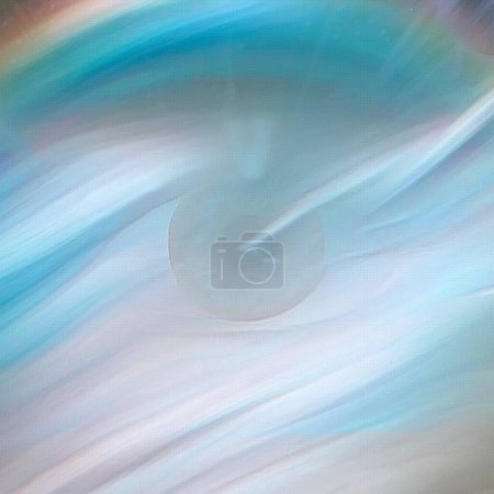 Photo for Sky Eye, abstract conceptual illustration - Royalty Free Image