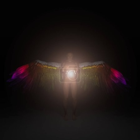 Photo for View of Angel Being - Royalty Free Image