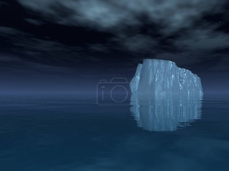 Téléchargez les photos : Iceberg, paysage enneigé d'hiver - en image libre de droit