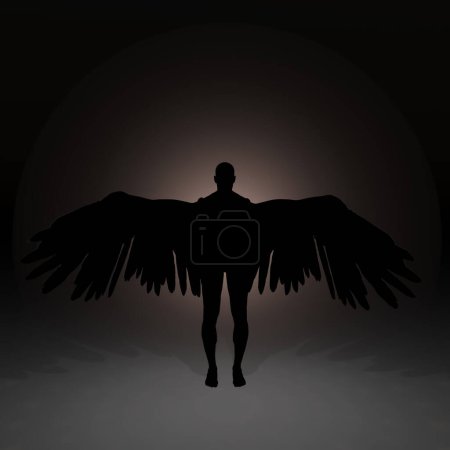 Téléchargez les photos : Vue de l'ombre des anges - en image libre de droit