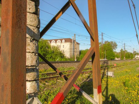 Foto de Vista de la estación de tren - Imagen libre de derechos