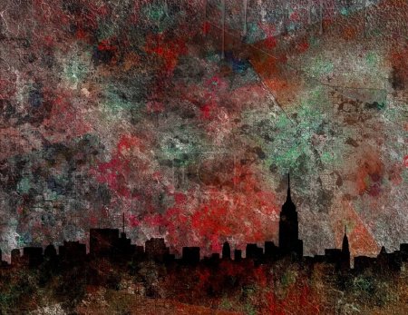 Photo for NY Abstract beautiful textured background for copy space - Royalty Free Image