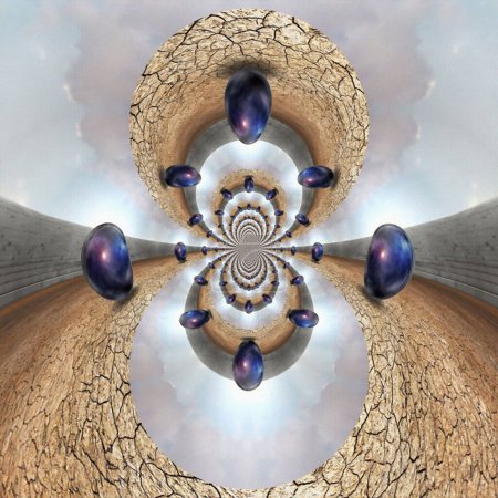 Téléchargez les photos : Sphères mystiques, illustration abstraite conceptuelle - en image libre de droit