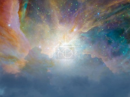 Photo for Eye of God, conceptual abstract illustration - Royalty Free Image